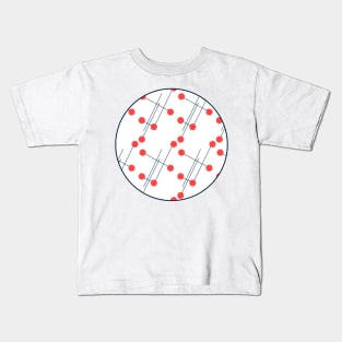 Red dotty Kids T-Shirt